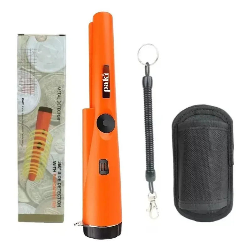 Detector De Metal Profissional Pointer Portatil Ouro Prata