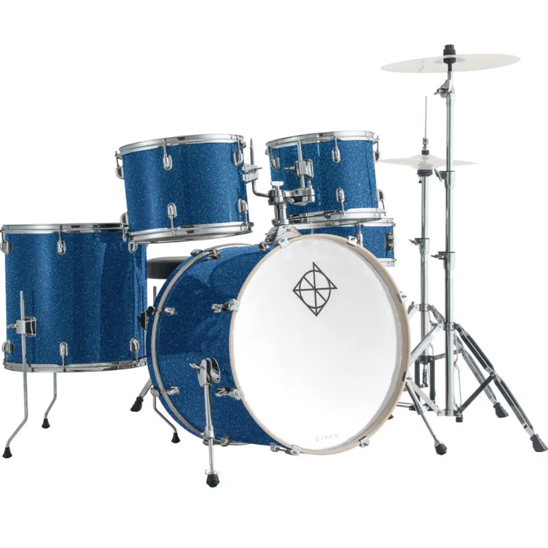 Bateria Acústica 5 Peças Com Bumbo de 22 Série Spark PODSP522C1OBS - Dixon