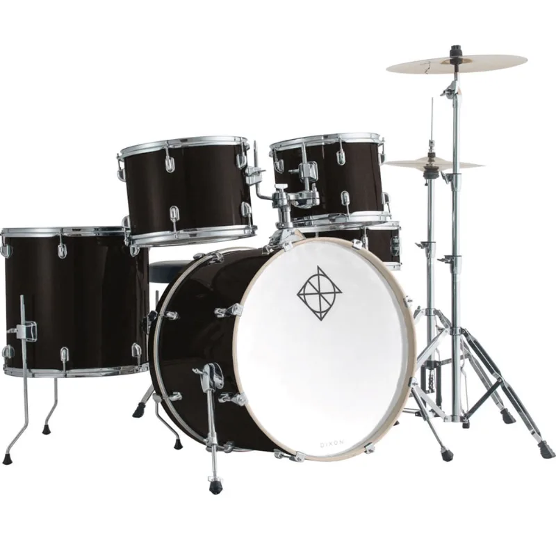 Bateria Acústica 5 Peças Série Spark PODSP522AMBK - Dixon