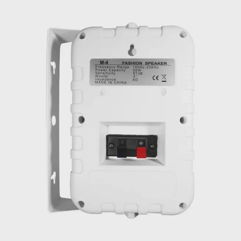 Caixa Acústica Para Som Ambiente Branca 50W M-4 - wls - Não Disponível - Instrumentos Musicais