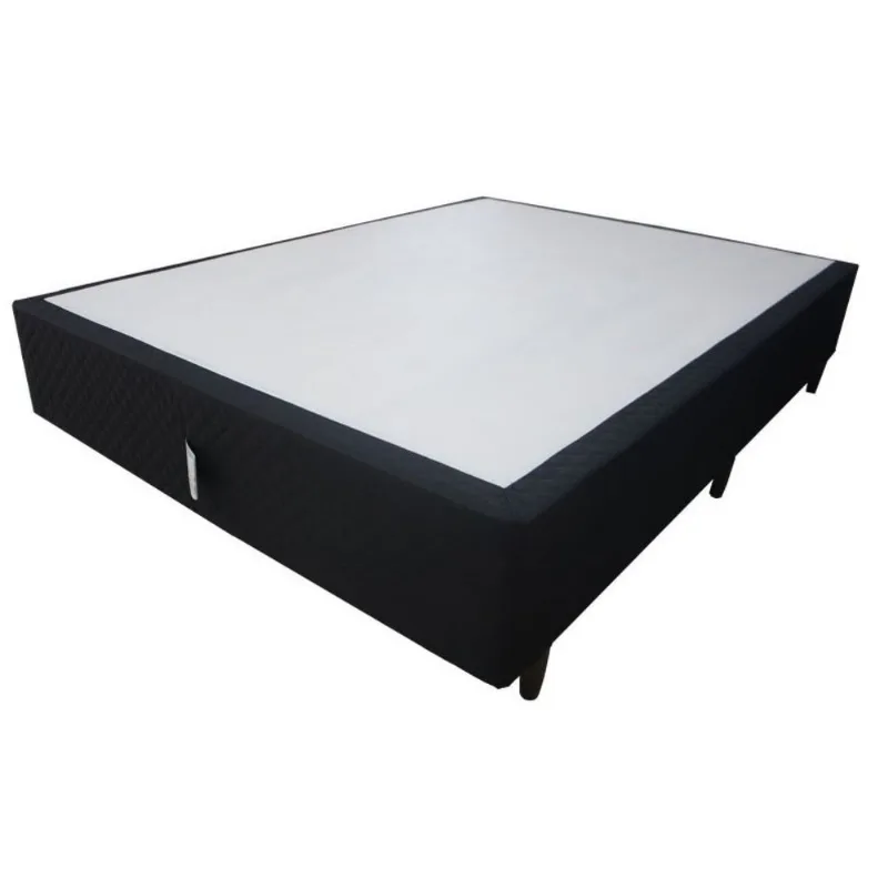 Base Box Casal Herval Troya 138x188x28cm Preto