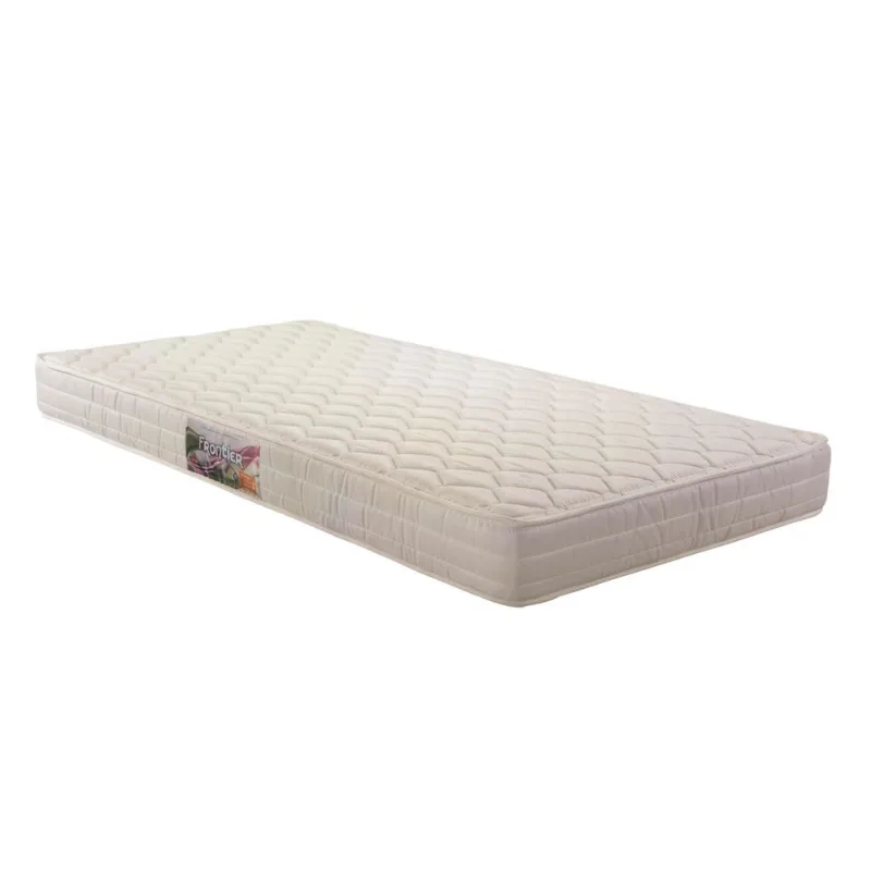 Colchão Solteiro Espuma Composto Herval Frontier 88x188x17cm Branco