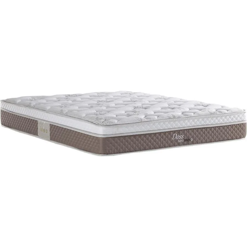 Colchão Queen Molas MaxSpring Herval Doss 158x198x25cm Bege