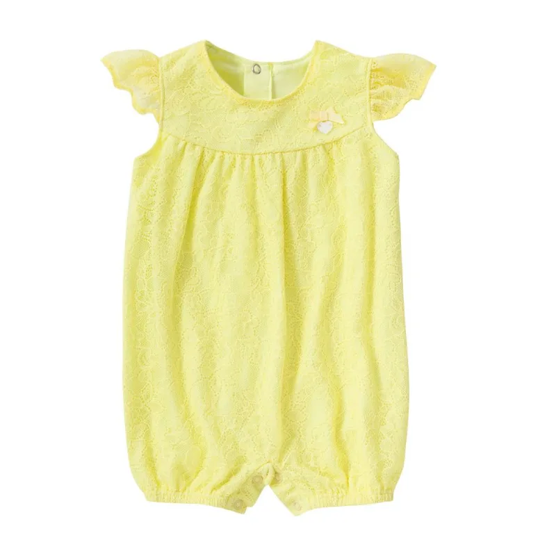 Banho de Sol Bebê Feminino Milon Cotton e Renda M4078.2311.G