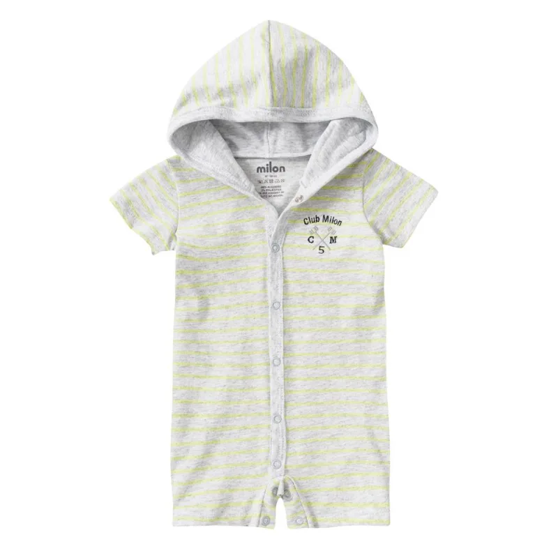 Banho de sol bebê menino em cotton M4102.0467.G