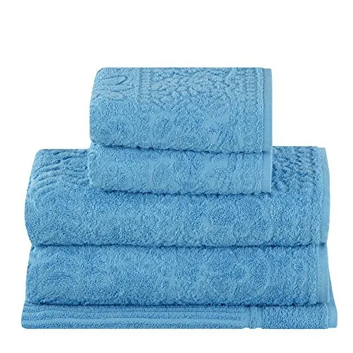 Jg.toalhas Buddemeyer 5pcs Caravana Cor 1289 - BUDDEMEYER - Higiene E Beleza