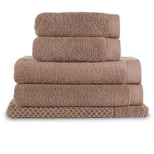 Jg.toalhas Buddemeyer 5pcs Dual Cor 1794 - BUDDEMEYER - Higiene E Beleza