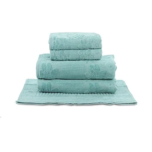 Jg.toalhas Buddemeyer 5pcs Lollipop Cor 1174 - BUDDEMEYER - Higiene E Beleza