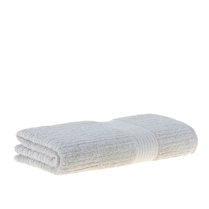 Toalha de Banho Fio Penteado Canelado 0,70 X 1,40 - Buddemeyer CINZA 1832