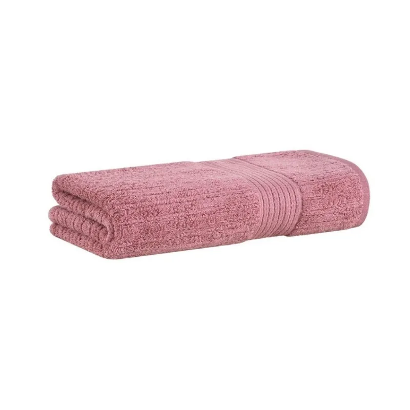 Toalha de Rosto Fio Penteado Canelado 0,48 X 0,85 - Buddemeyer Rosa1997