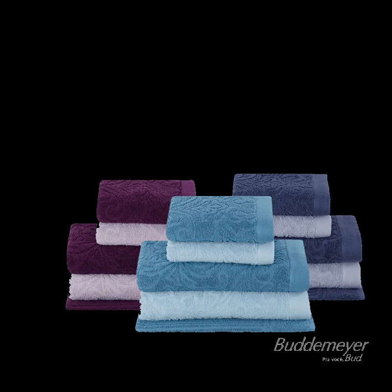 Jogo de Toalha Cinza Buddemeyer Pack com 5 Unidades