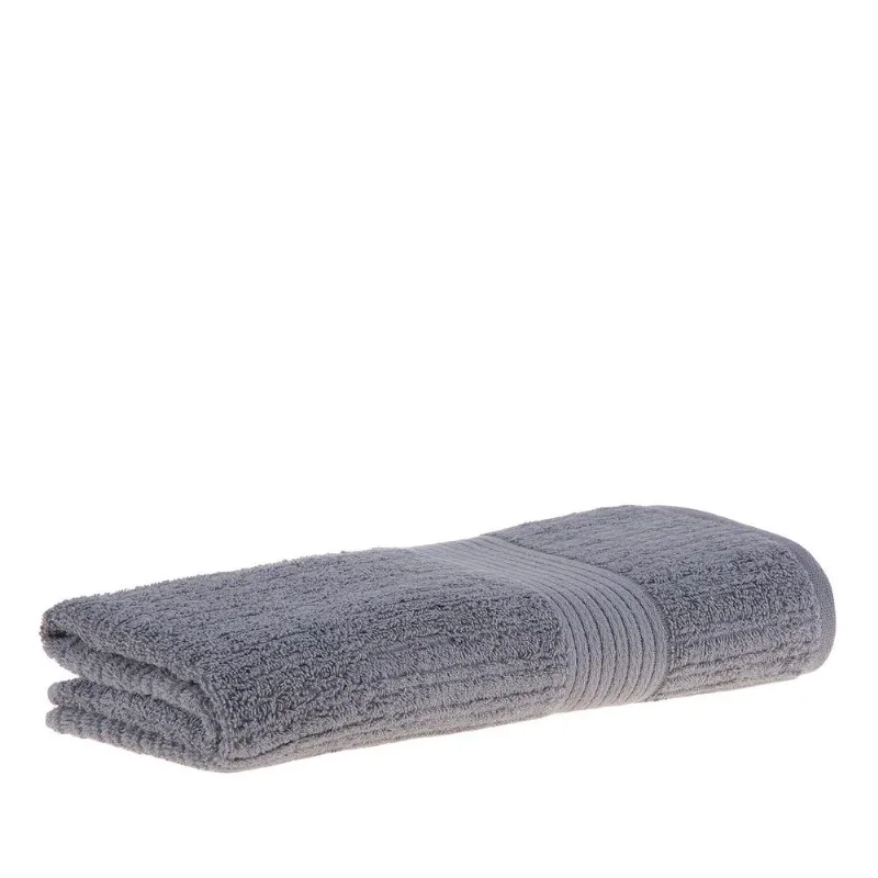 Toalha de Rosto Fio Penteado Canelado 0,48 X 0,85 - Buddemeyer CINZA 1820