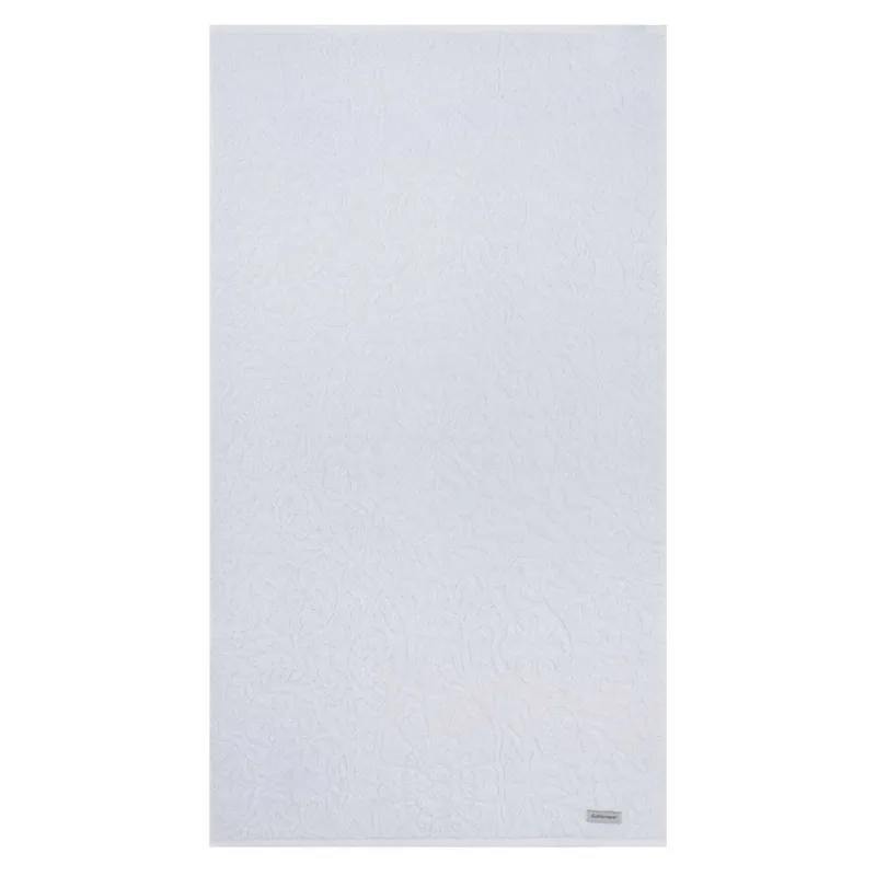 Toalha de Banho Buddemeyer Mauren Branca 70 cm x 1,35 m 420 g/m²
