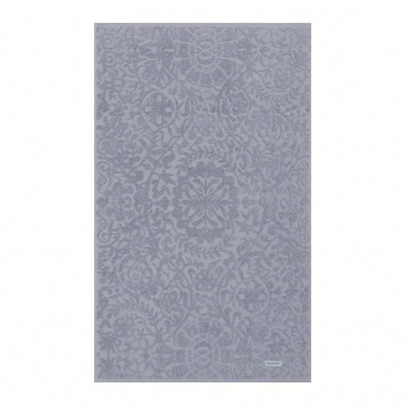 Toalha de Banho Buddemeyer Mauren Cinza 70 cm x 1,35 m 420 g/m²