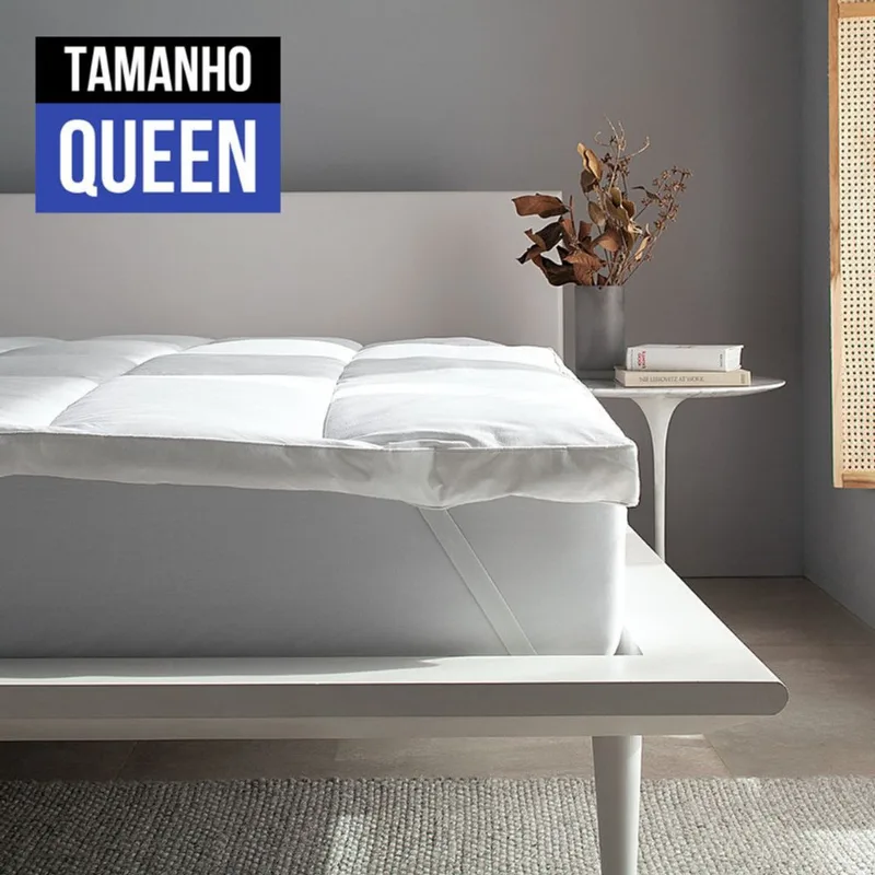 Pillow Top Queen Size En Vogue Branco