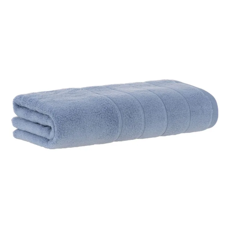 Toalha de Banho Grande Duo Air Azul 77x1,50cm Buddemeyer