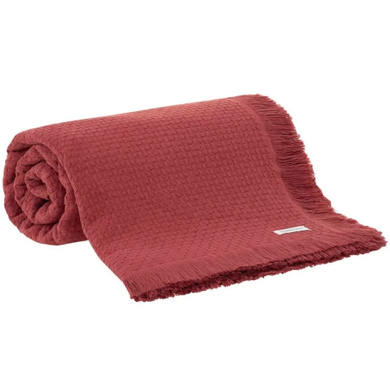 Colcha King Buddemeyer In Design 100% Algodão Laranja