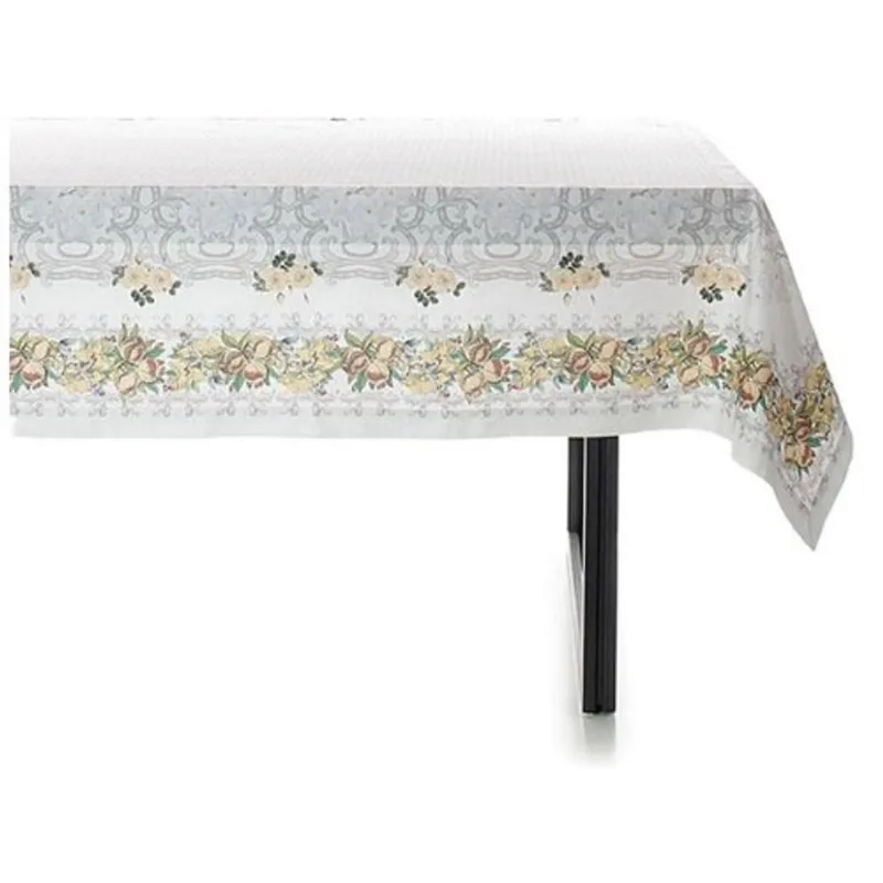 Toalha De Mesa Buddemeyer Retangular Floral 160x270cm (MP)