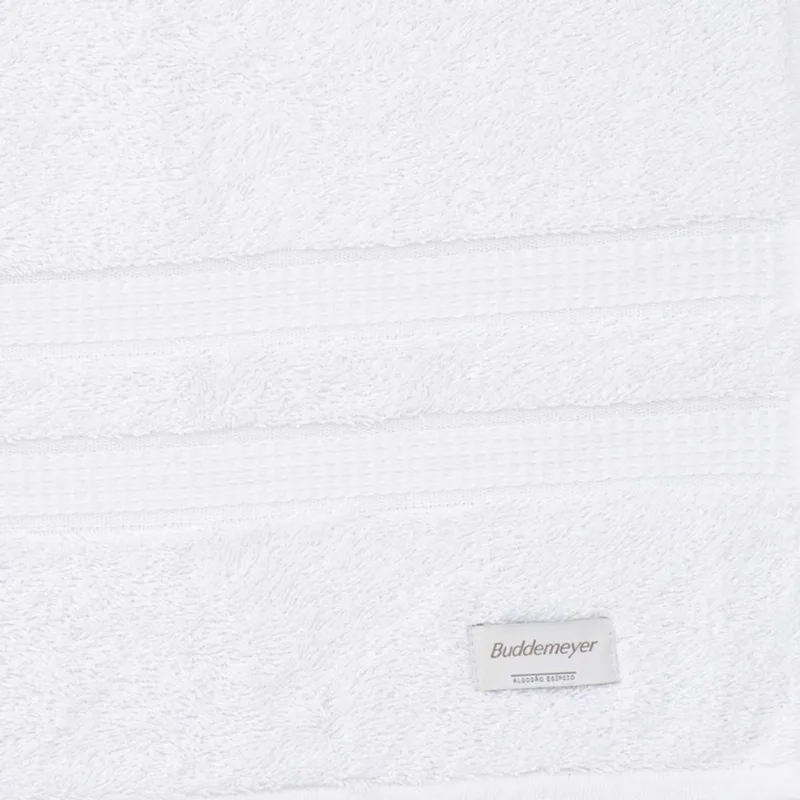 Toalha de Banho Gigante Egeo Branco 16,5x41,5x30cm Buddemeyer