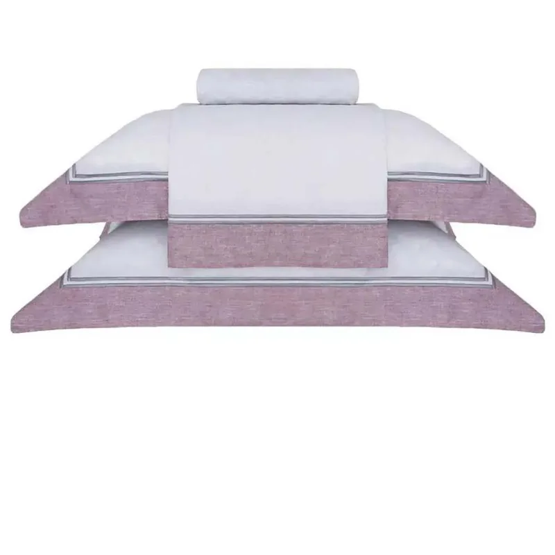Jogo De Cama Queen 250 Fios Cosmopolitan - Buddemeyer Estampado Vermelho