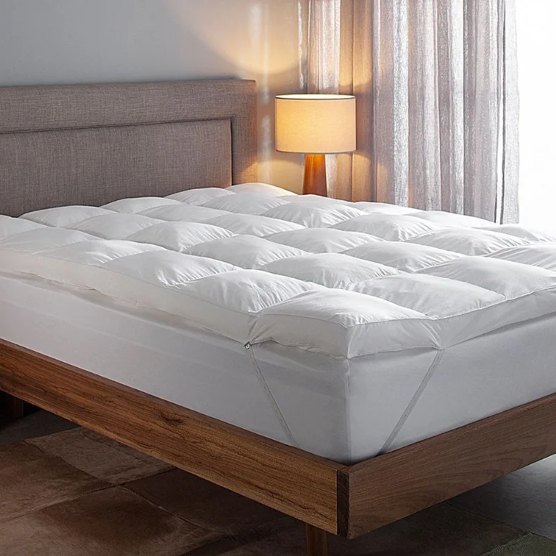 Pillow Top King Buddemeyer Vision Fill Gold 100% Algodão Acetinado Branco