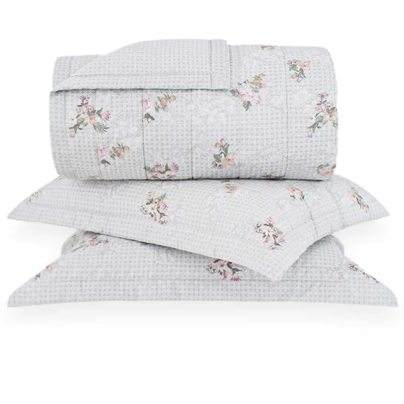 Colcha Casal 180 Fios Giardino - Buddemeyer Estampada