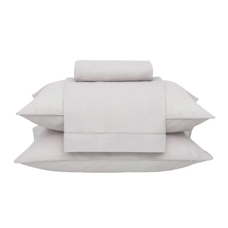 Jogo Cama King 4pcs 180 fios Basic Percalle Bege Buddemeyer