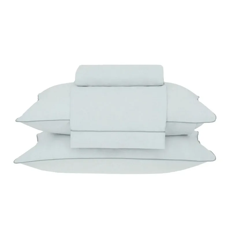 Jogo Cama King 4pcs 180 fios Basic Percalle Verde Buddemeyer