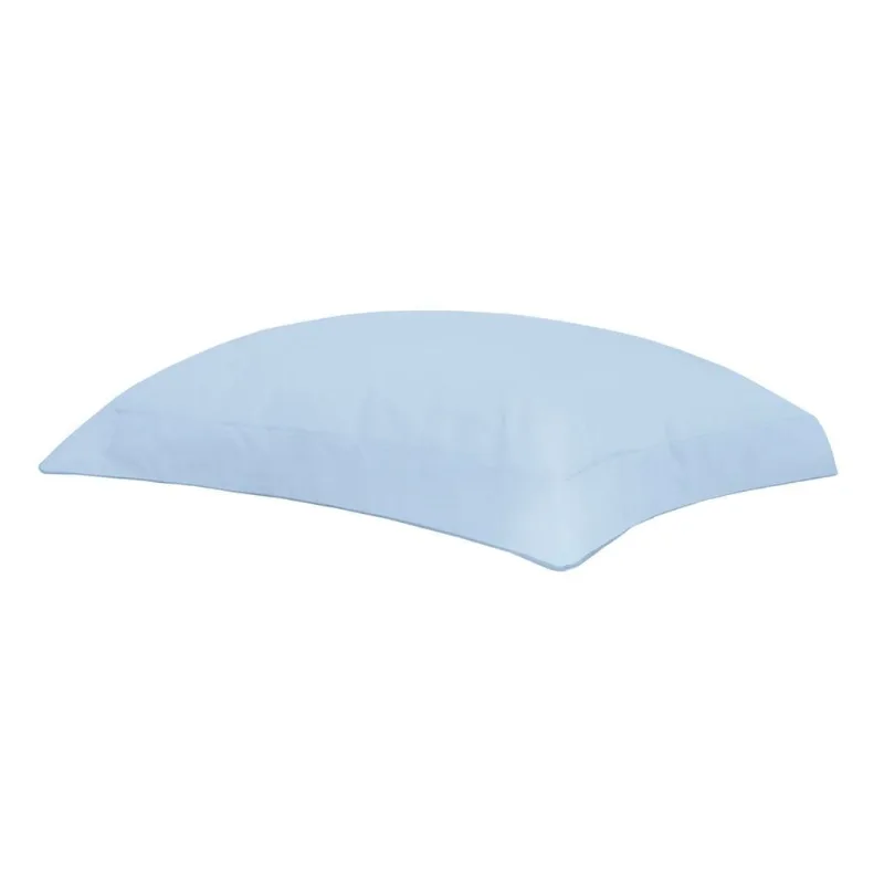 Fronha C/Abas 50x70 Basic Percalle Azul 023 180 Fios Buddemeyer