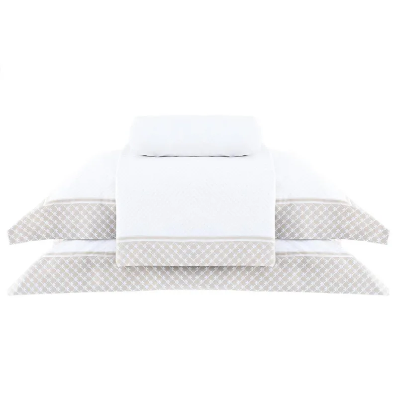 Jogo Cama Queen Palazzio 180 Fios Buddemeyer