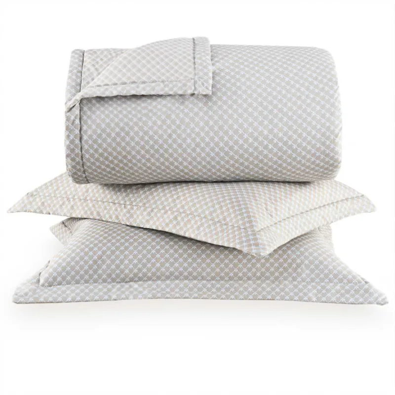 Colcha Queen 180 Fios Palazzio - Buddemeyer Estampada