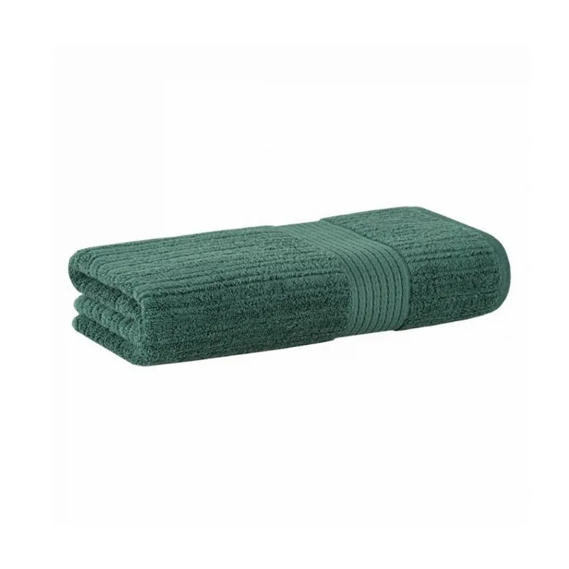 Toalha de Rosto Fio Penteado Canelado 0,48 X 0,85 - Buddemeyer Verde Folha3074