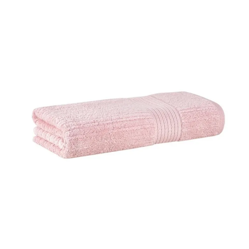 Toalha de Rosto Fio Penteado Canelado 0,48 X 0,85 - Buddemeyer Rosa Petala3137