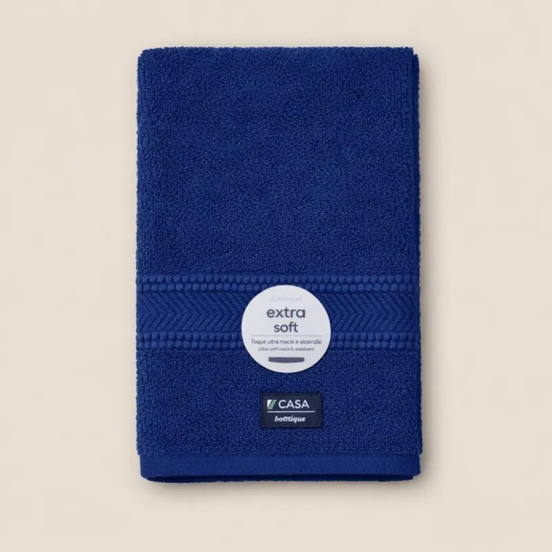 Toalha de Banho Amy 70x135CM 100% Algodão Encorpada Azul Acasa - OUTRAS - Agro