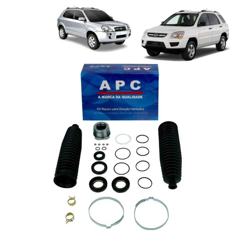 Reparo Caixa Direção Hidráulica Hyundai Tucson, Kia Sportage - Não Disponível - Automotivo