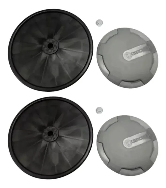 Kit Rodas Com Calotas E Travas Hd585 - Karcher -