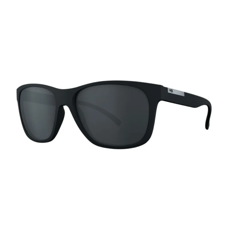 OCULOS SOLAR HB HB UNDERGROUND MATTE BLACK POLARIZED GRAY - HB - Moda