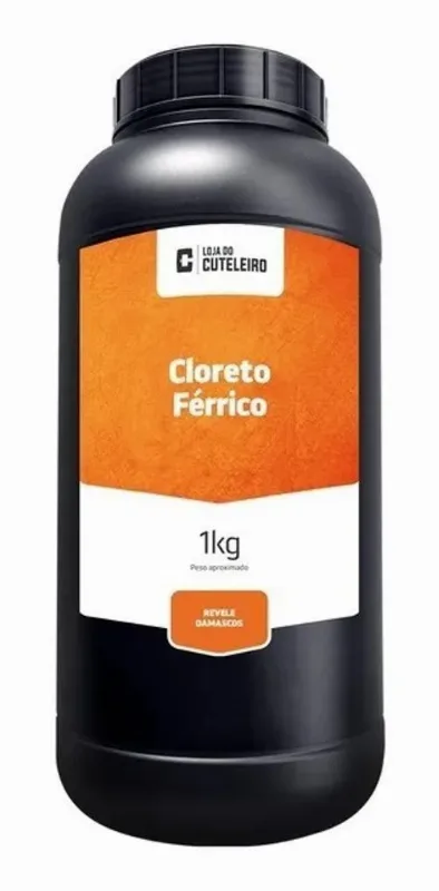 Cloreto Férrico 1 Kg Facas Cutelaria