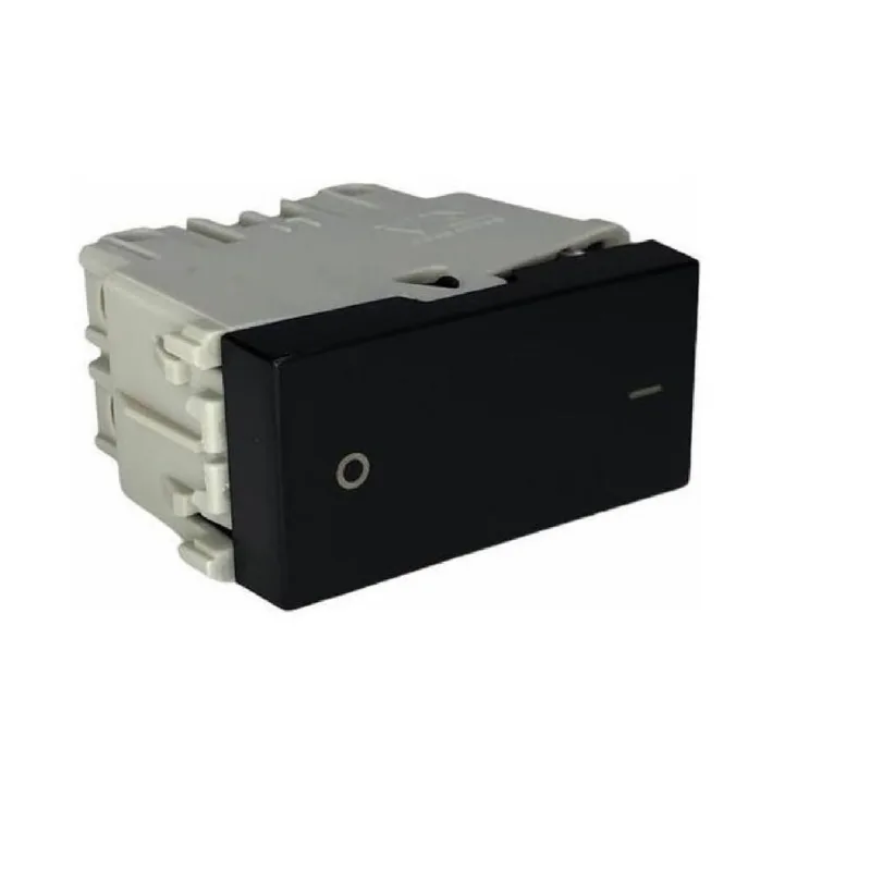 modulo interruptor bipolar/simples refinatto 10a weg preto 250v - 13798149