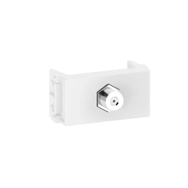 modulo tomada antena tv refin weg branco - 13799590