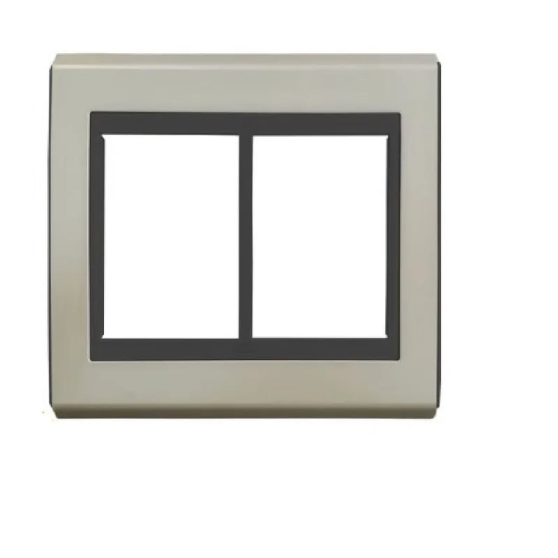 placa 6modulos sty refinatto 4x4 weg preto/argila - 13978327