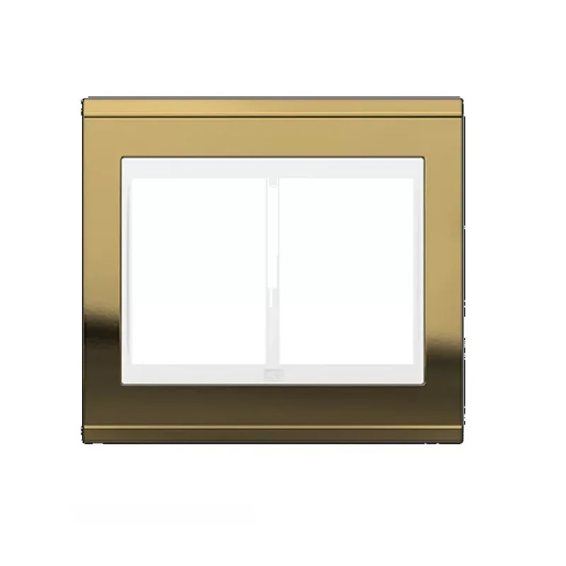 placa 6modulos cep refinatto 4x4 weg branco/ouro - 13978581
