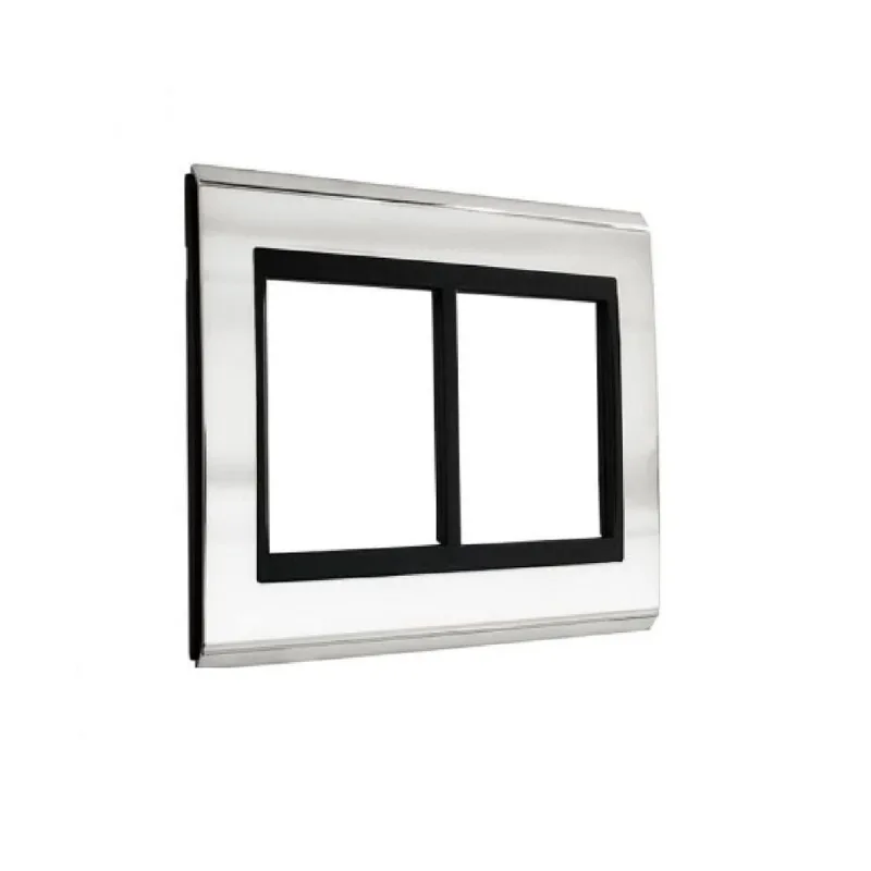 placa 6modulos cep refinatto 4x4 weg preto/prata - 13978640