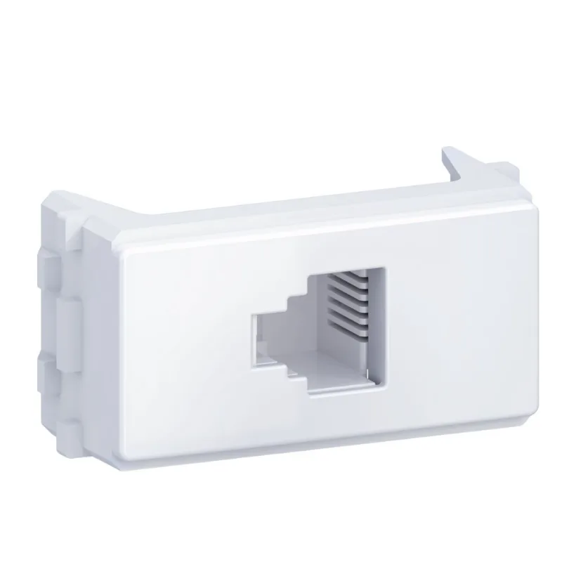 Módulo Tomada para Telefone RJ11 2 Fios Equille Weg Módulo Tomada para Telefone RJ11 2 Fios Branco Equille