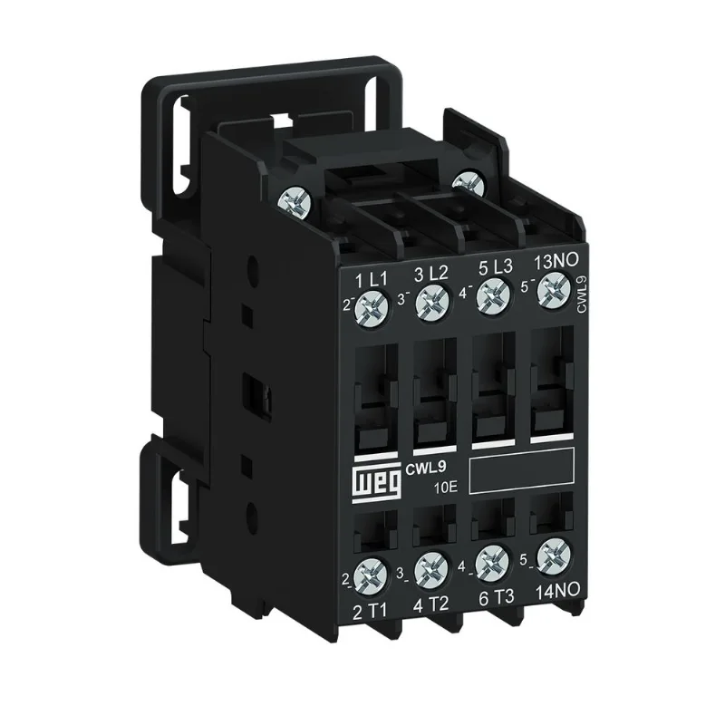 Contator Tripolar CWL 1NF Bobina 220V Weg Contator Tripolar CWL 1NF 9A Bobina 220V Weg