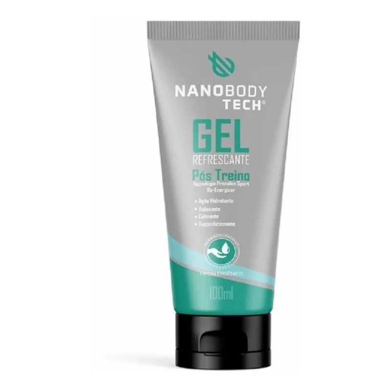 Creme Gel Refrescante Pós Treino Nanobody Hidratante Relaxa