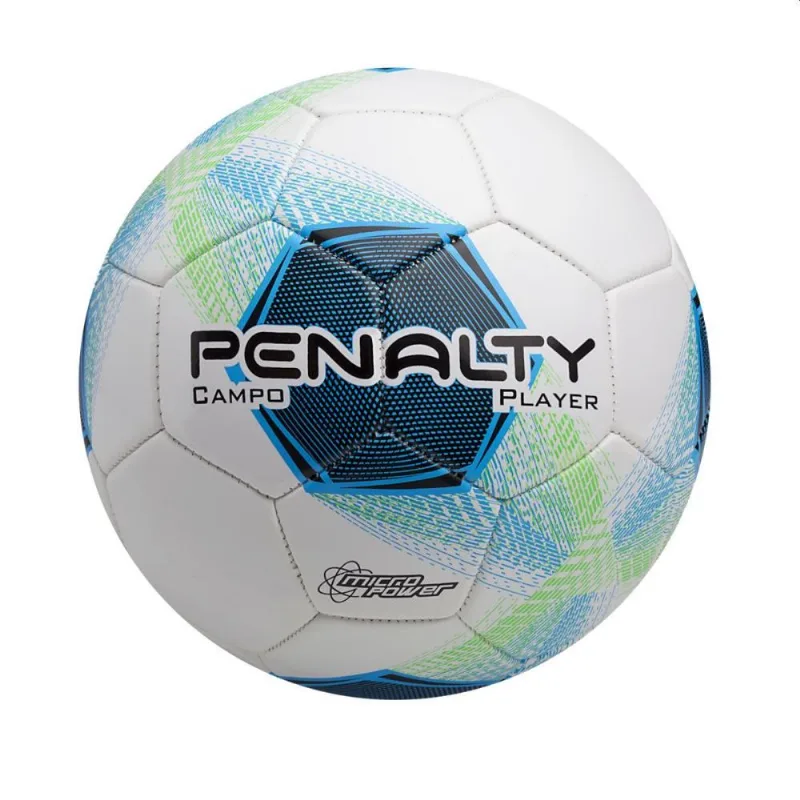BOLA DE FUTEBOL DE CAMPO PLAYER C/C VIII BC/AZ/VD