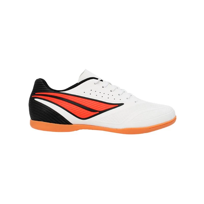 Chuteira Penalty Futsal Garra Y-1 Branco/coral/preto 042