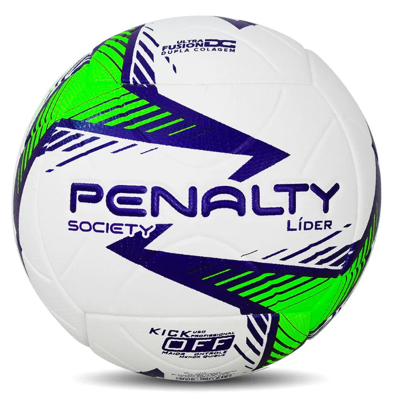 Bola de Futebol - Society - Penalty - Lider XXIV - Branco - Cambuci - Penalty