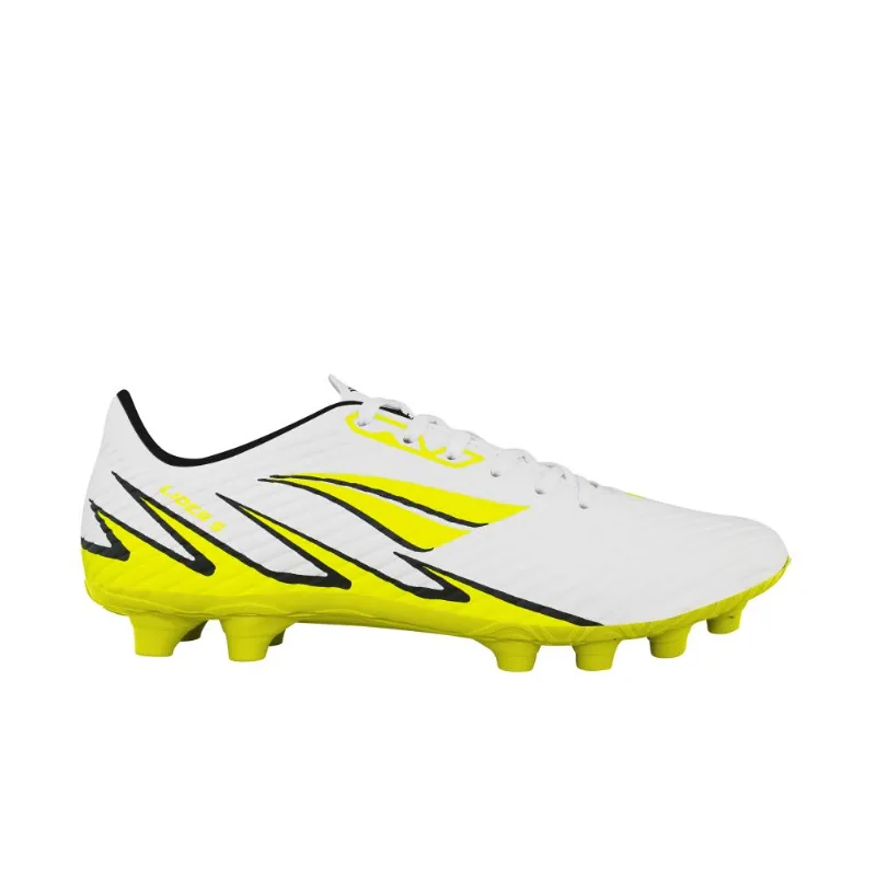 Chuteira Penalty Campo Lider Y-5 Branco/amarelo/preto 044